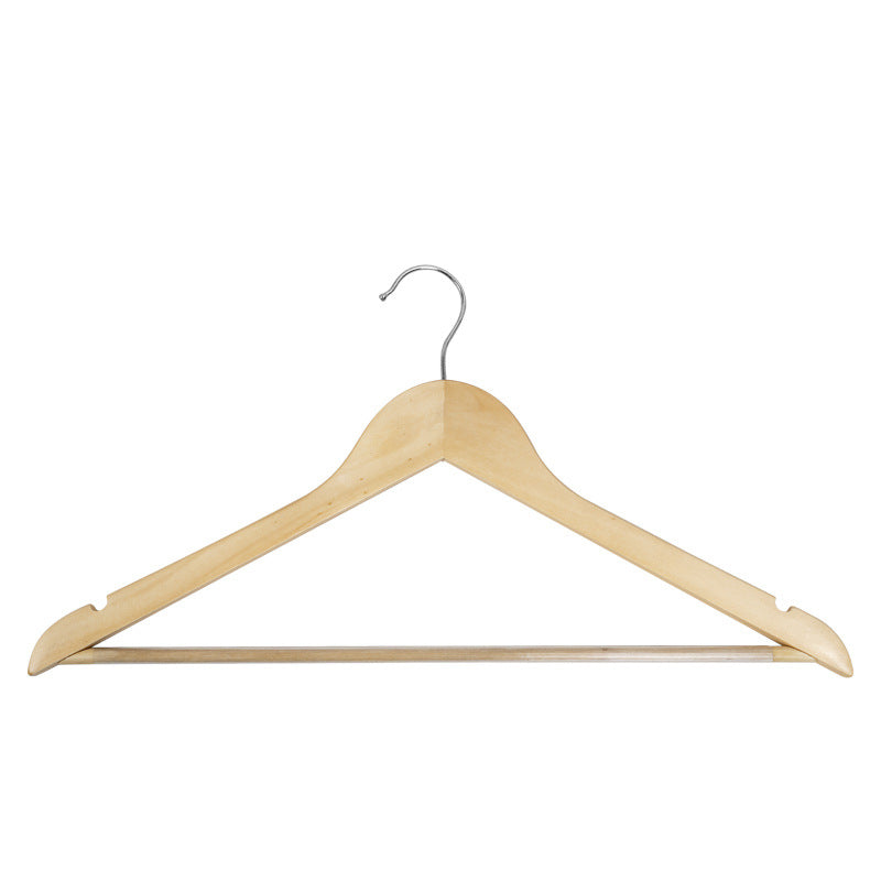 Solid Wood Non-Slip Seamless Hangers