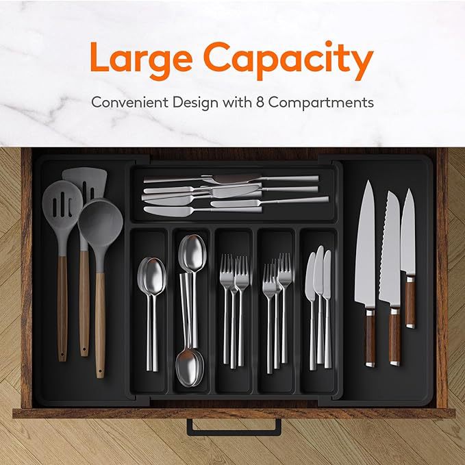 Expandable Utensil Tray