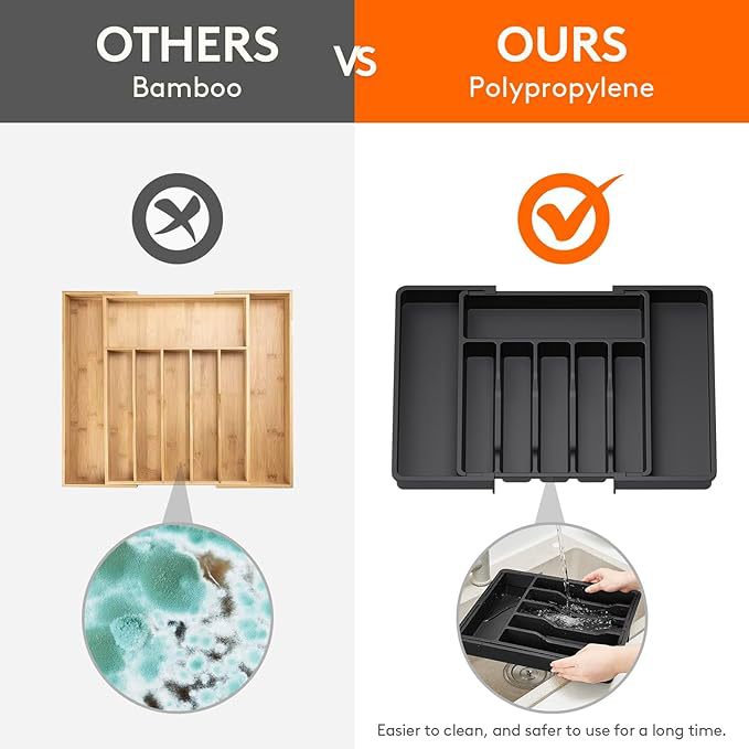 Expandable Utensil Tray